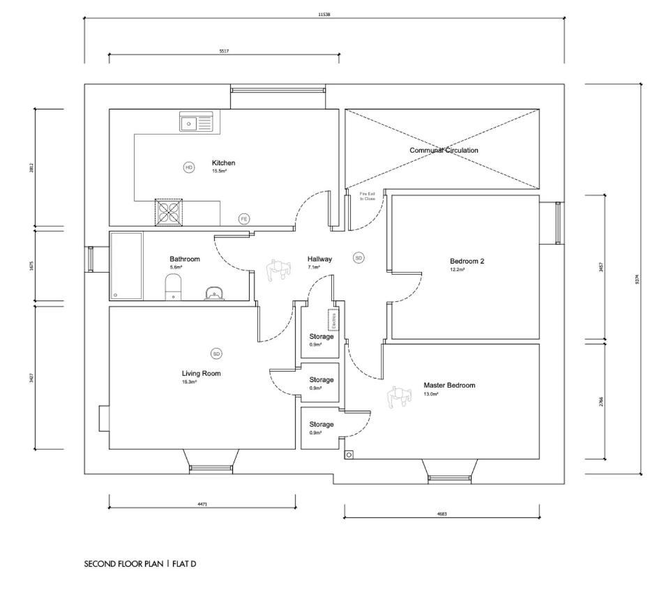 Apartamento Premier 3 Bed Flat D *